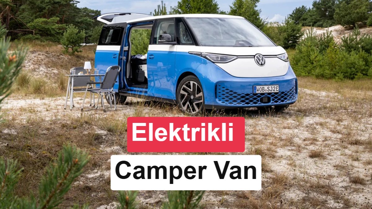 Volkswagen ilk elektrikli camper van modeli California Cruise'u tanıttı